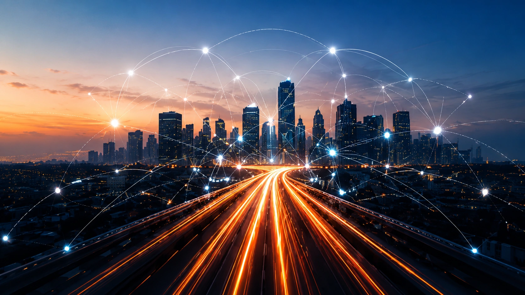 Connected enterprise city and digital transformation network